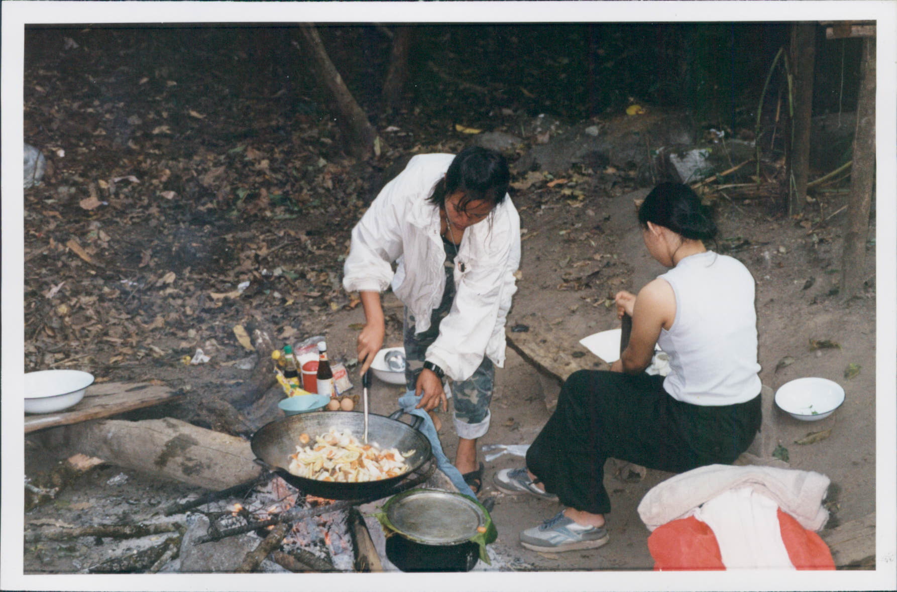 Open Air Cooking im Dschungel